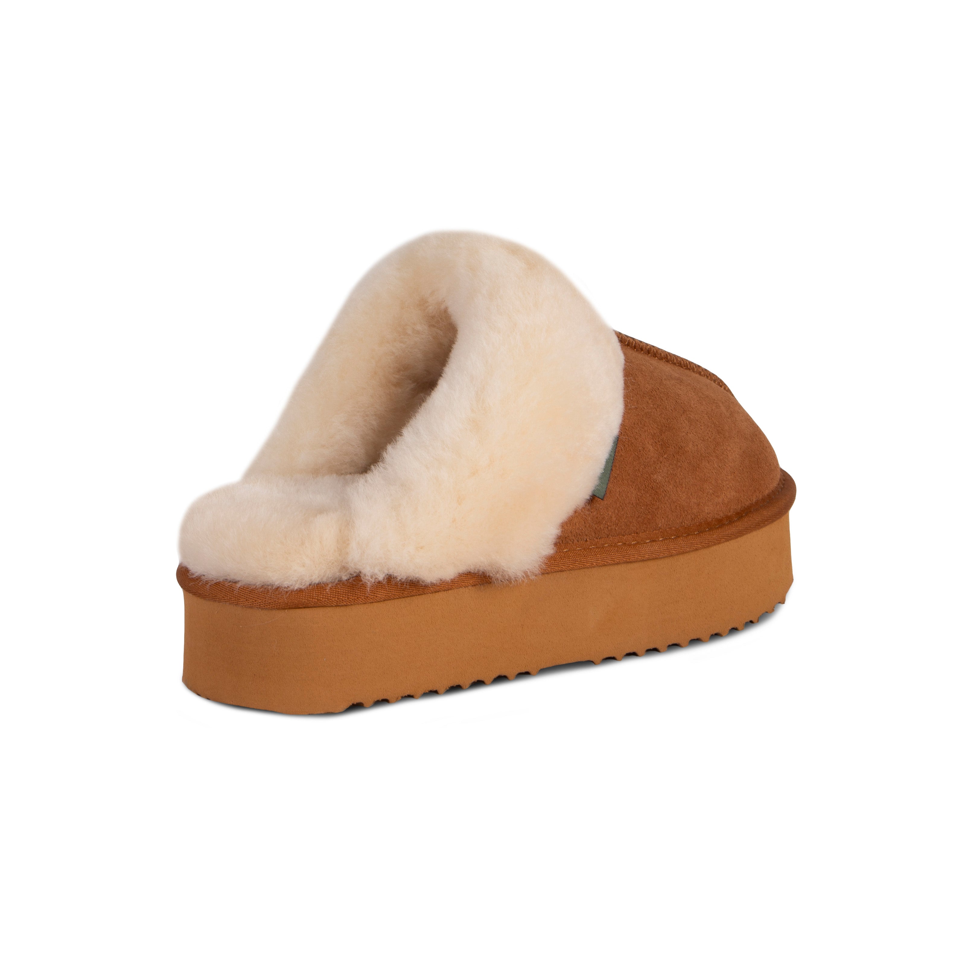 LADIES PLATFORM SCUFF - Cloud Nine Sheepskin