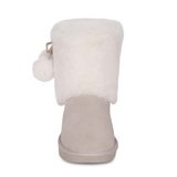 Women's Pom Pom Sheepskin Boots