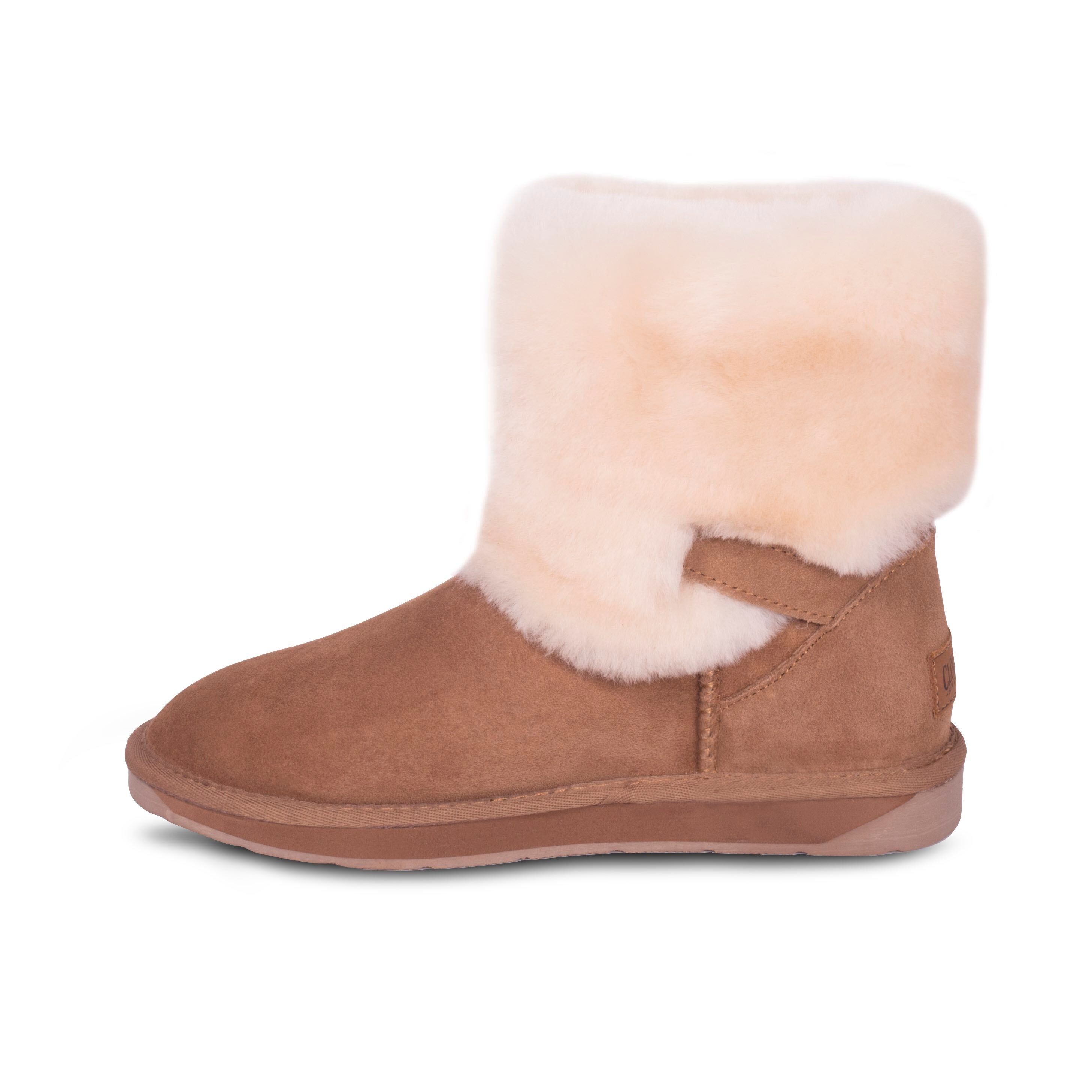 WOMEN'S TWO BUCKLE BOOTS - Cloud Nine Sheepskin