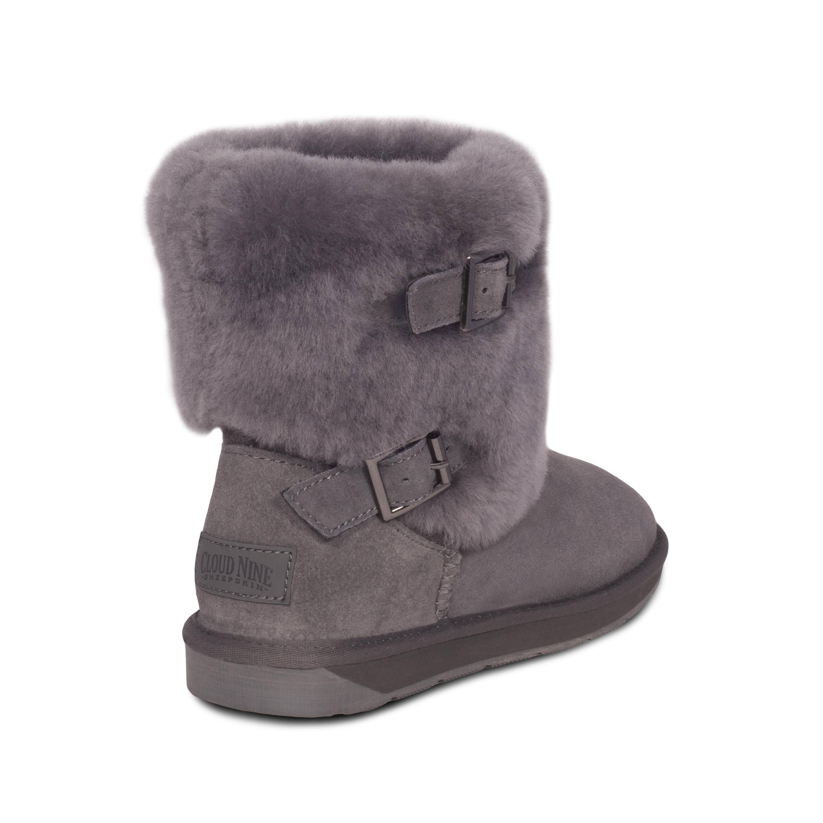 WOMEN'S TWO BUCKLE BOOTS - Cloud Nine Sheepskin