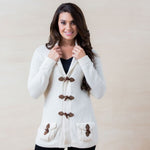 Claudia Cardigan - Cloud Nine Sheepskin