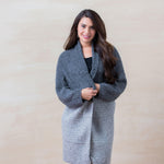 Double Boucle Cardigan - Cloud Nine Sheepskin