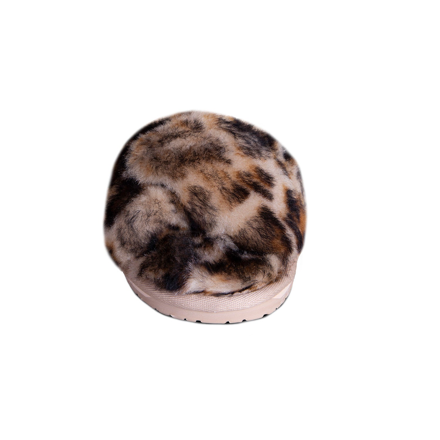 LADIES EMMA SHEEPSKIN SLIPPER LEOPARD - Cloud Nine Sheepskin