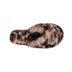 LADIES EMMA SHEEPSKIN SLIPPER LEOPARD - Cloud Nine Sheepskin