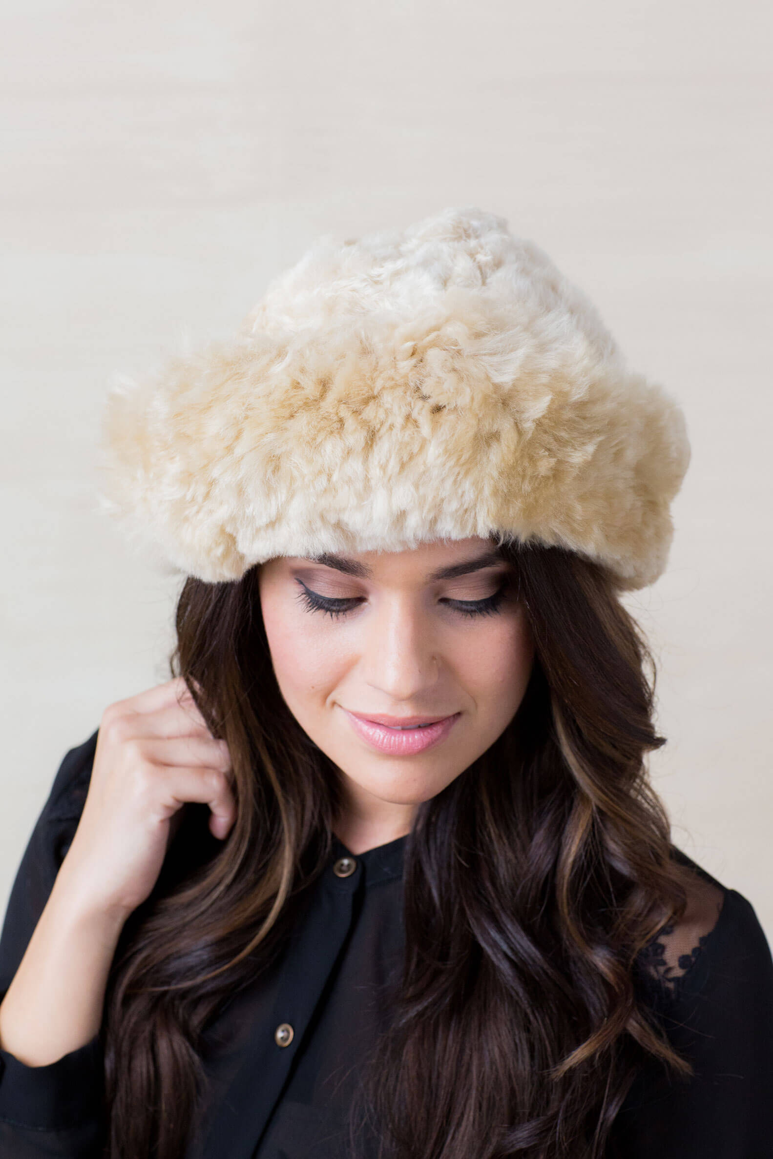 Alpaca Fur Hat - Cloud Nine Sheepskin