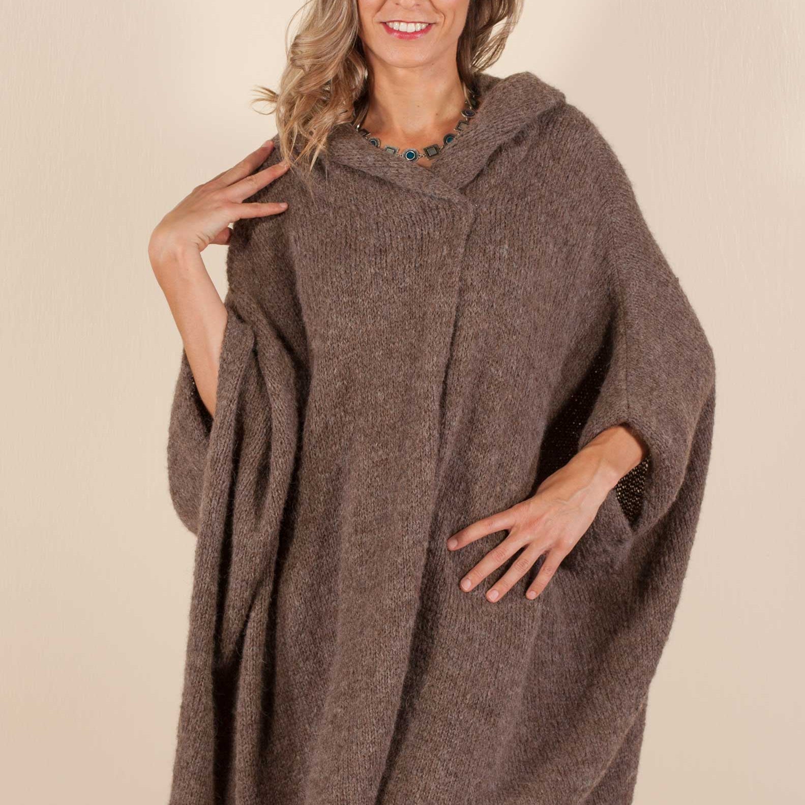 Carissa Poncho - Cloud Nine Sheepskin