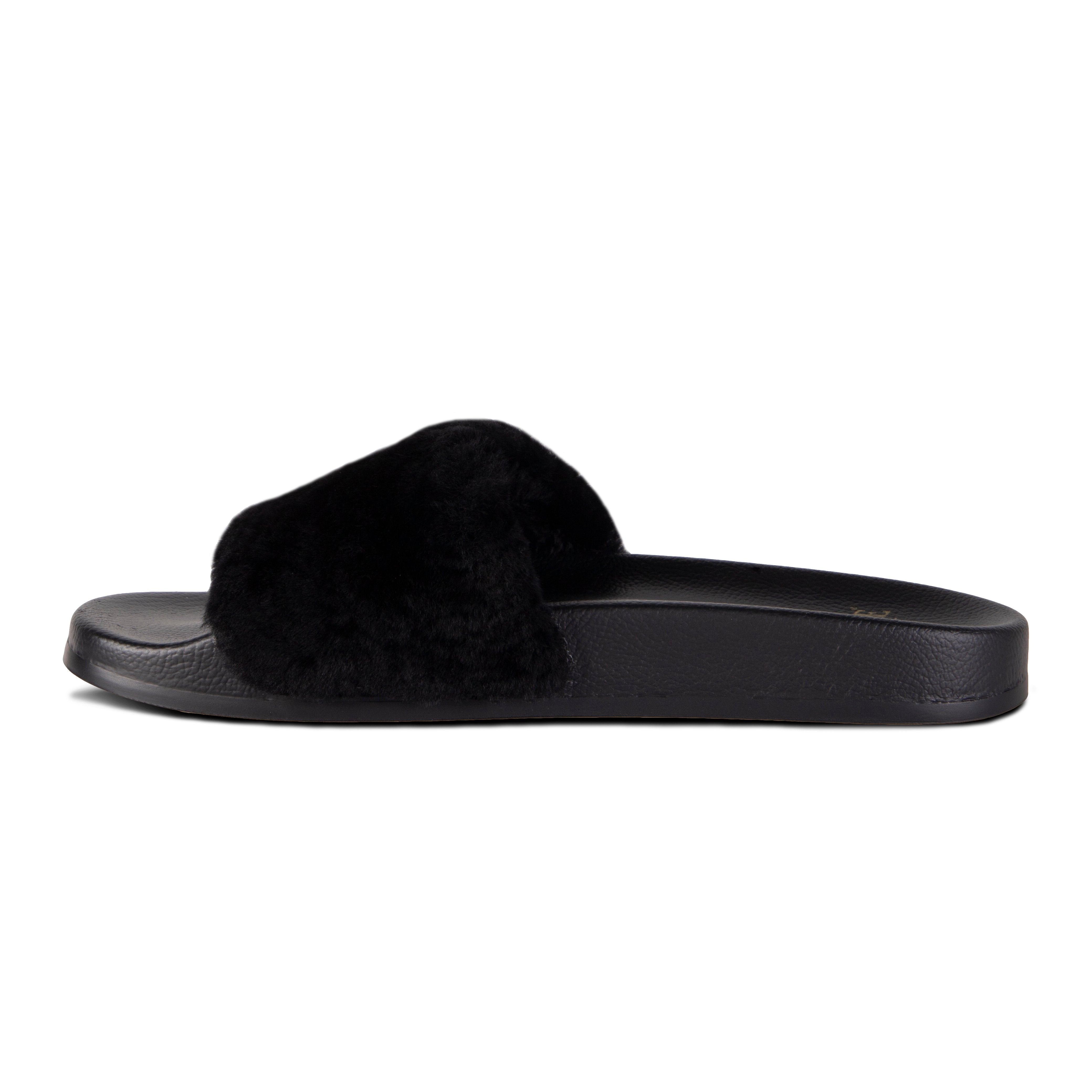 LADIES BELLA SHEEPSKIN SLIDE - Cloud Nine Sheepskin