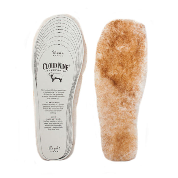 SHEEPSKIN SHOE INSOLES - Cloud Nine Sheepskin