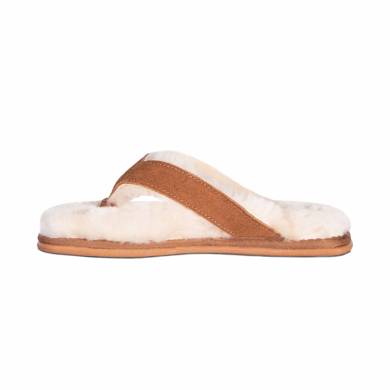 LADIES SHEEPSKIN LINED FLIP FLOPS - Cloud Nine Sheepskin