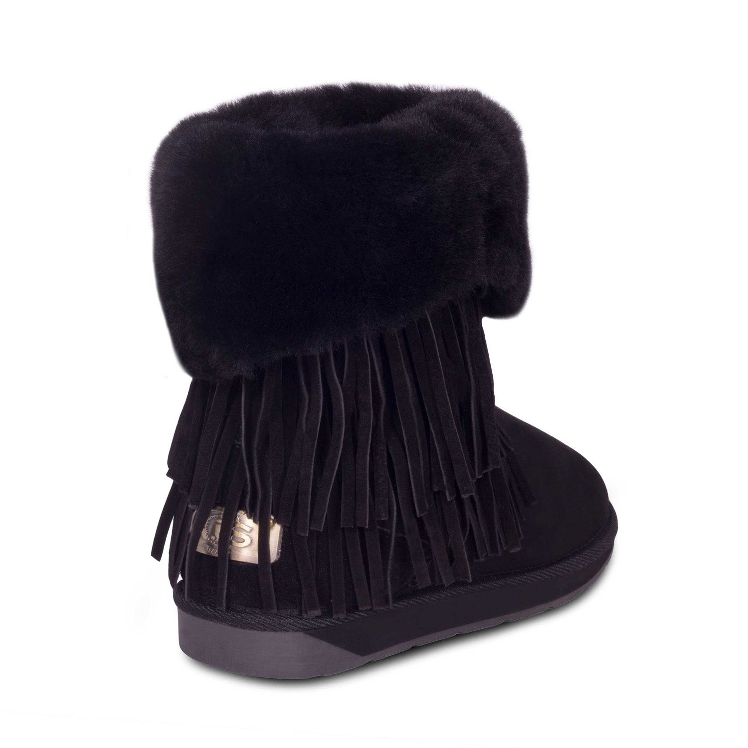 LADIES CLASSIC FRINGED SHEEPSKIN BOOT - Cloud Nine Sheepskin