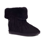 LADIES CLASSIC FRINGED SHEEPSKIN BOOT - Cloud Nine Sheepskin