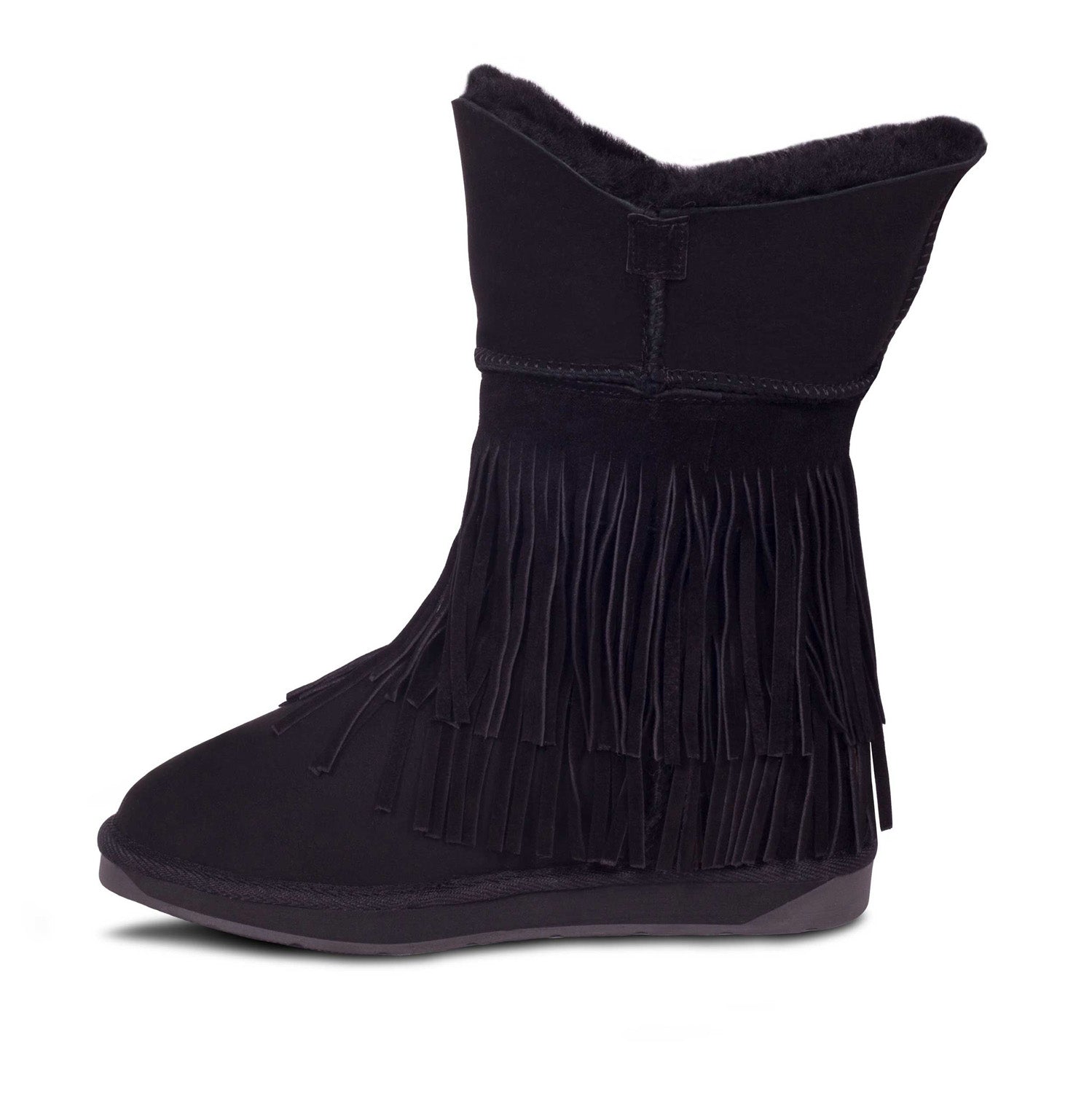 LADIES CLASSIC FRINGED SHEEPSKIN BOOT - Cloud Nine Sheepskin