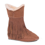 LADIES CLASSIC FRINGED SHEEPSKIN BOOT - Cloud Nine Sheepskin