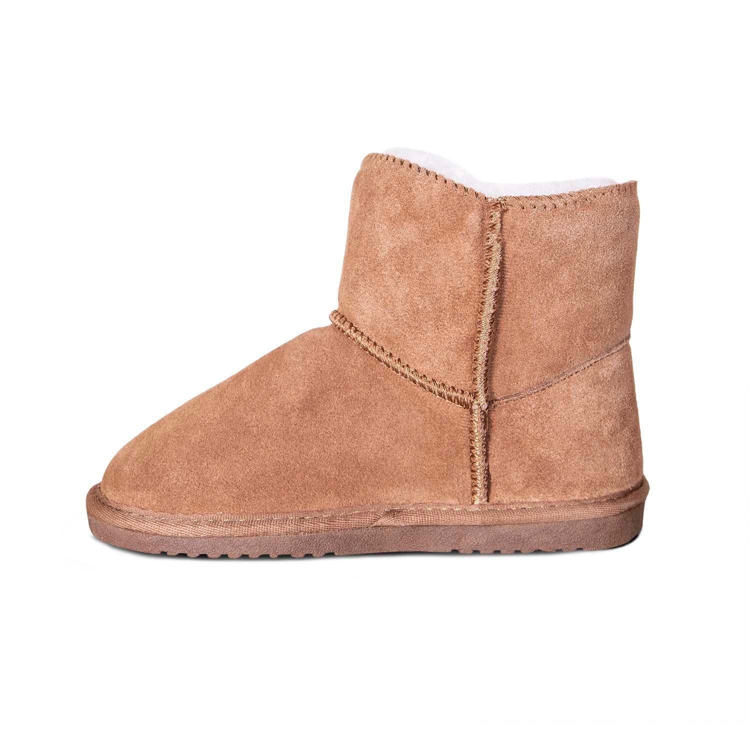 KIDS SHEEPSKIN POM POM BOOT - Cloud Nine Sheepskin