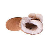 KIDS SHEEPSKIN POM POM BOOT - Cloud Nine Sheepskin