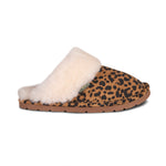 LADIES LEOPARD SCUFF - Cloud Nine Sheepskin