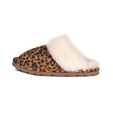 LADIES LEOPARD SCUFF - Cloud Nine Sheepskin