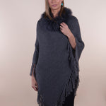 Maria Fur Poncho - Cloud Nine Sheepskin