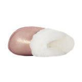 LADIES METALLIC SCUFF - Cloud Nine Sheepskin