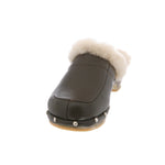 LADIES MONICA LEATHER CLOG - Cloud Nine Sheepskin