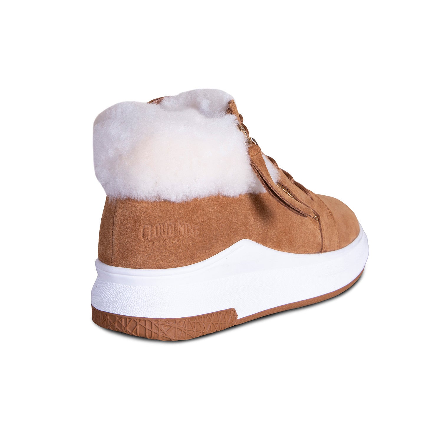 LADIES RANDI SHEEPSKIN SNEAKER - Cloud Nine Sheepskin