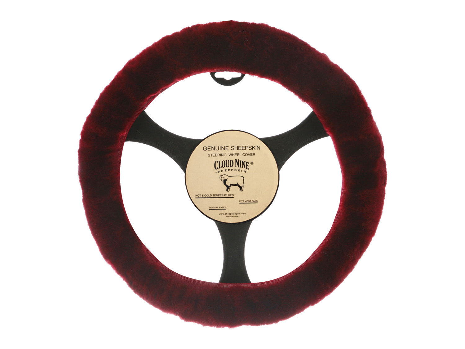 GENUINE SHEEPSKIN STEERING WHEEL COVERS - Cloud Nine Sheepskin