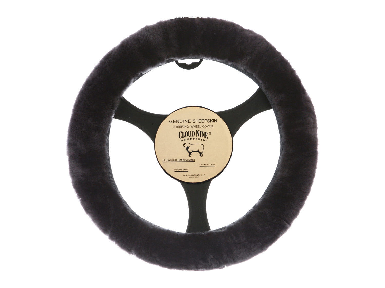 GENUINE SHEEPSKIN STEERING WHEEL COVERS - Cloud Nine Sheepskin