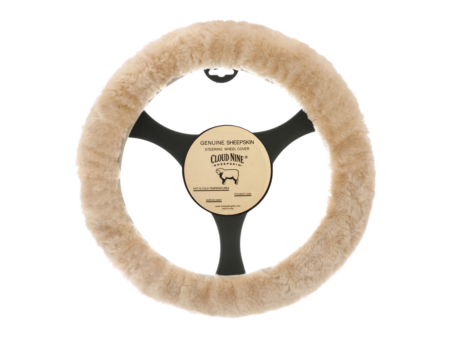 GENUINE SHEEPSKIN STEERING WHEEL COVERS - Cloud Nine Sheepskin