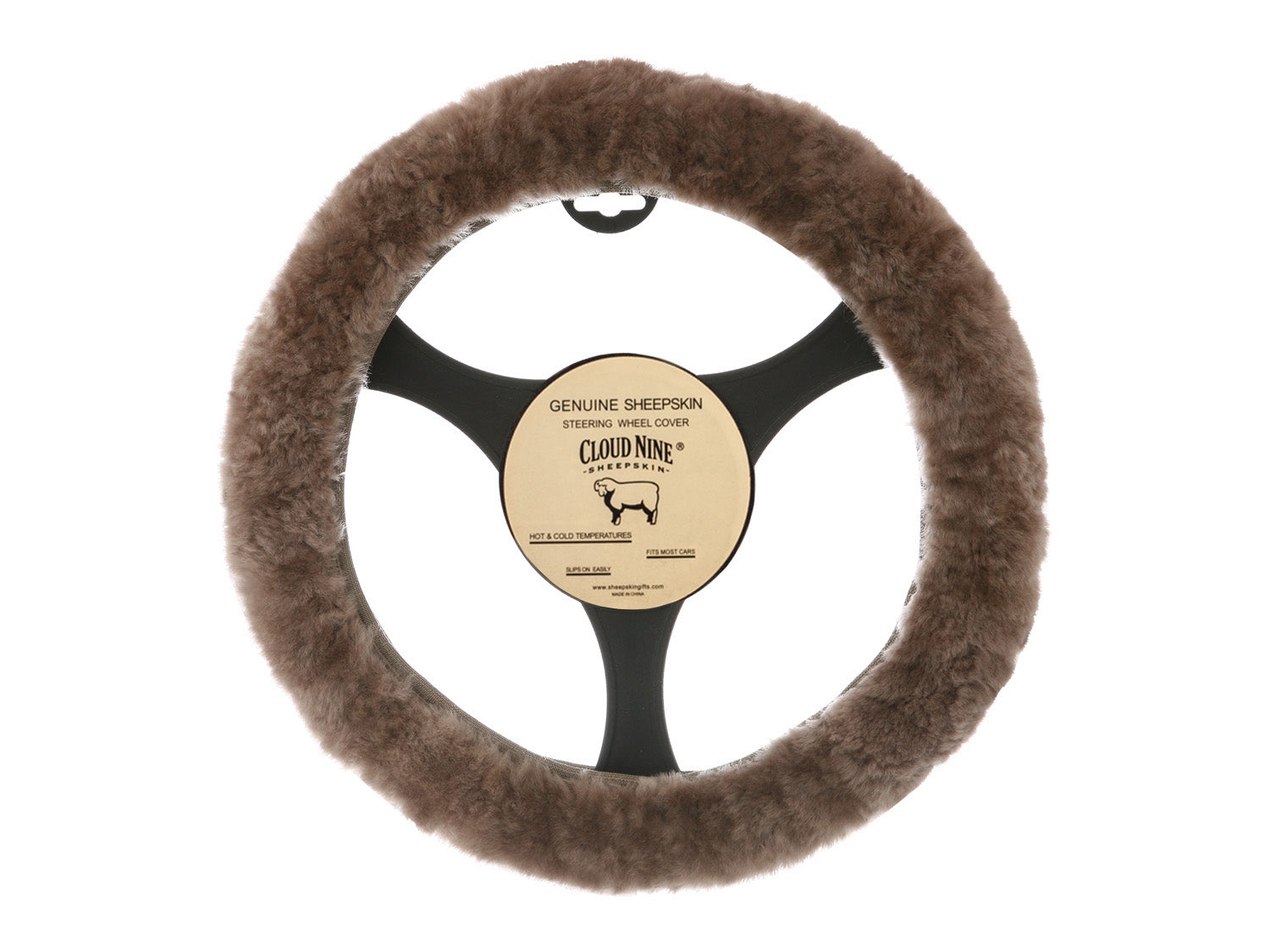 GENUINE SHEEPSKIN STEERING WHEEL COVERS - Cloud Nine Sheepskin