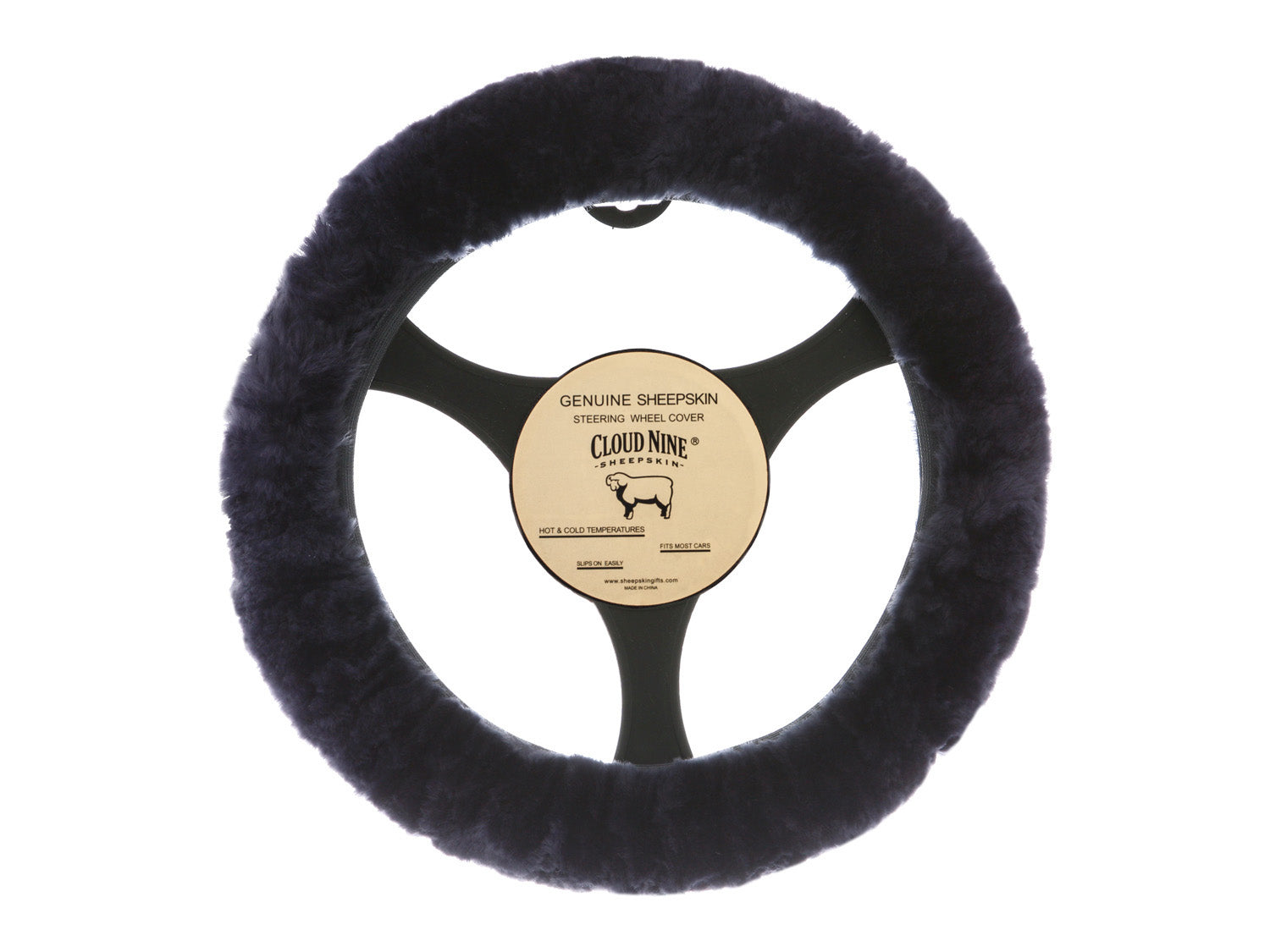 GENUINE SHEEPSKIN STEERING WHEEL COVERS - Cloud Nine Sheepskin