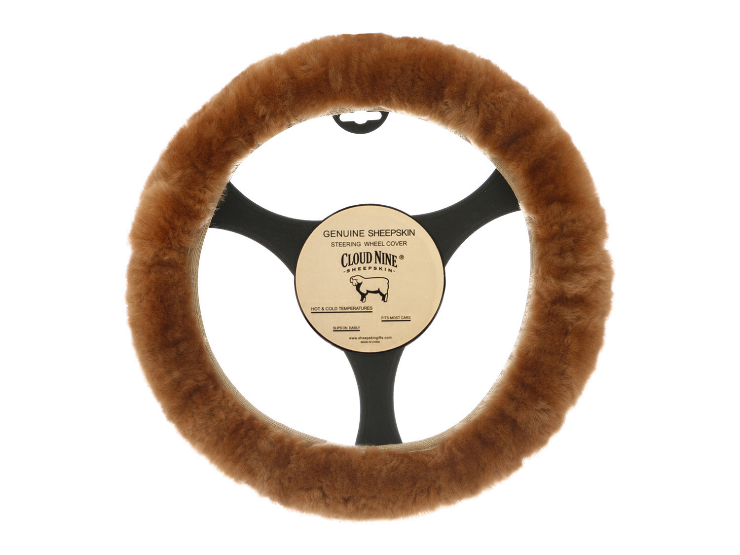 GENUINE SHEEPSKIN STEERING WHEEL COVERS - Cloud Nine Sheepskin