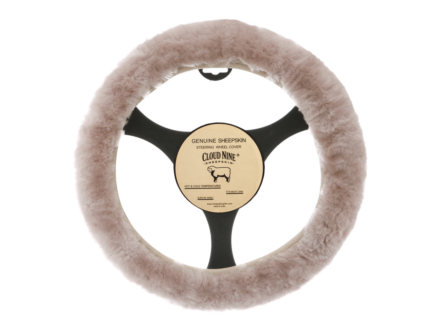 GENUINE SHEEPSKIN STEERING WHEEL COVERS - Cloud Nine Sheepskin